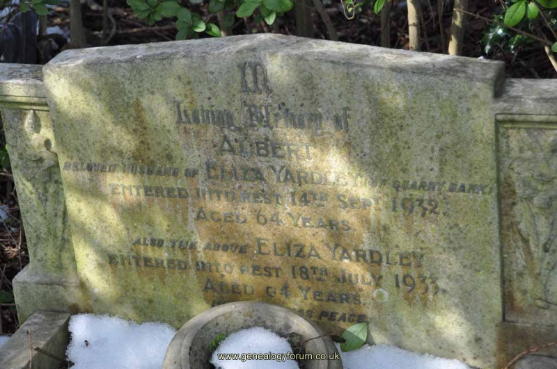 Yardley - Albert, Eliza