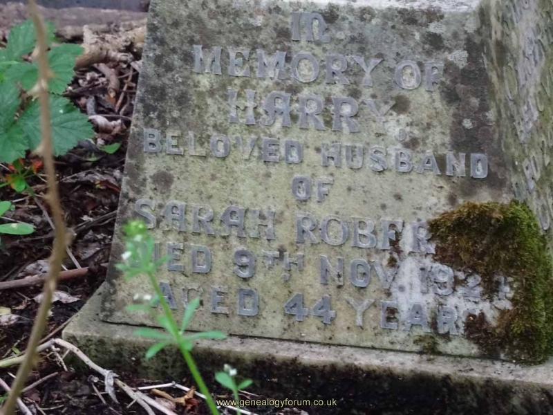 Roberts - Harry, Sarah