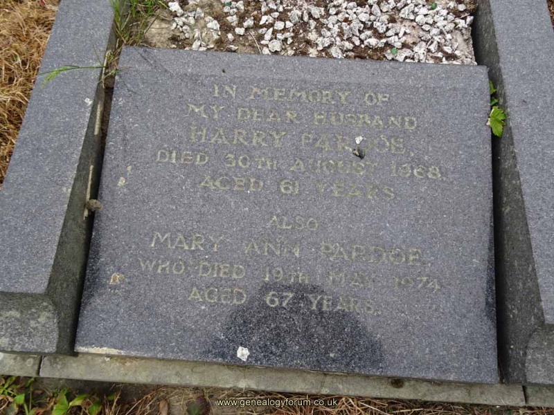 Pardoe - Harry, Mary Ann