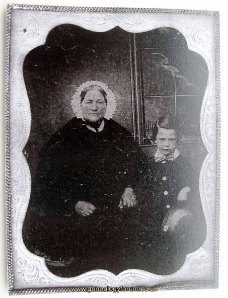 Loines (1) Ann and grandson Arthur John (son of Joseph)