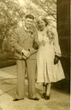 Annie Willetts with husband Edward (Ted) Richard Coates