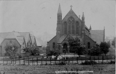 Langley Green - St Michaels Church ( franked 1906)