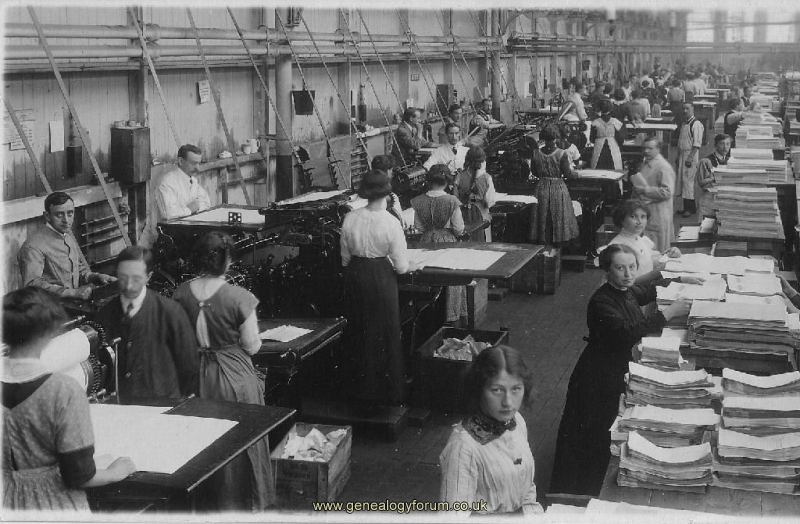 West Bromwich - Manifoldia printing factory in West Bromwich c. 1913
