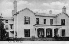 Pattingham - Rudge Hall (postcard 1900's)