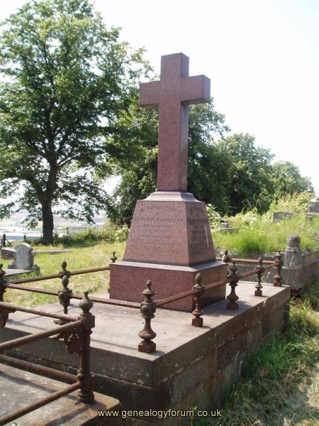 Pargeter - family grave