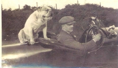 John Weston in a Morgan 3 Wheeler 1935