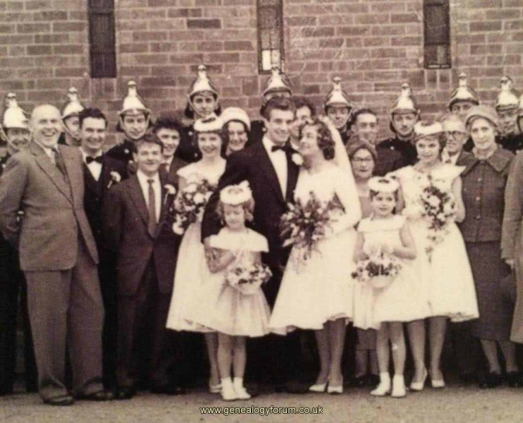 Derek Weston and Avril Vaughan - Harborne Parish Church 1959