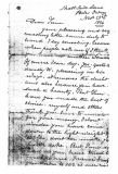 Taylor Nathan b1832 - Mysterious Mary letter (page 1)