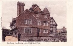 West Bromwich - Oak House from Bowling Green 1900's