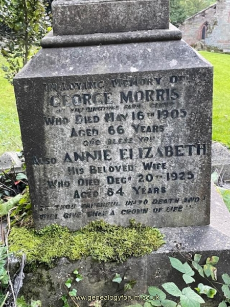 Morris - George and Annie Elizabeth