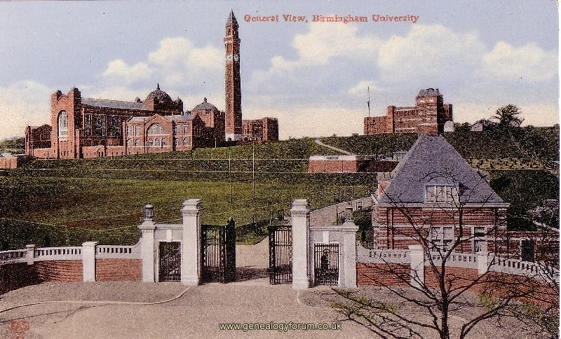 Birmingham - University pre WW1