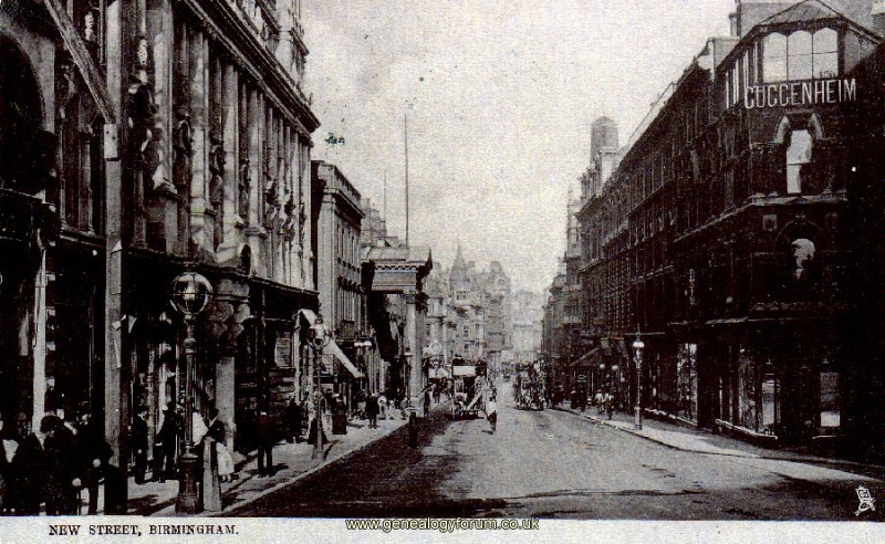 Birmingham - New Street  C1900