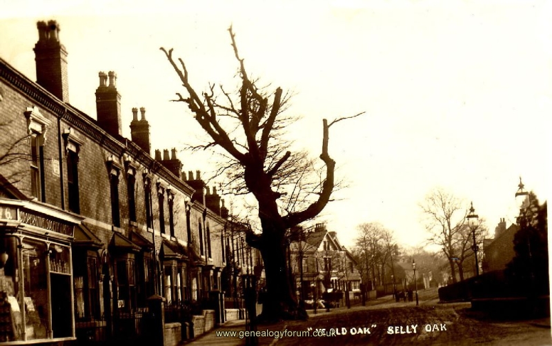 Birmingham - Ye Old Oak,  Selly Oak c. 1900