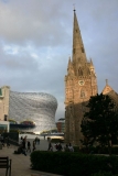 Birmingham - Selfridge's and St Martin's Church
