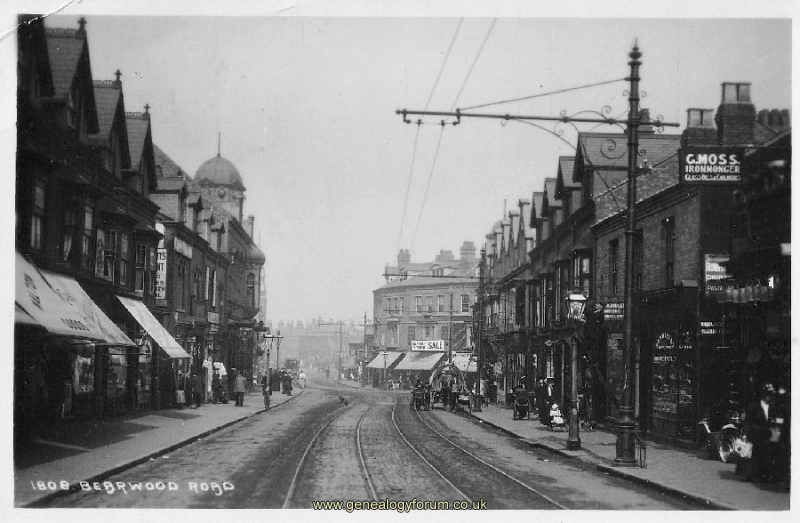 009b Smethwick - Bearwood Road dated 1808