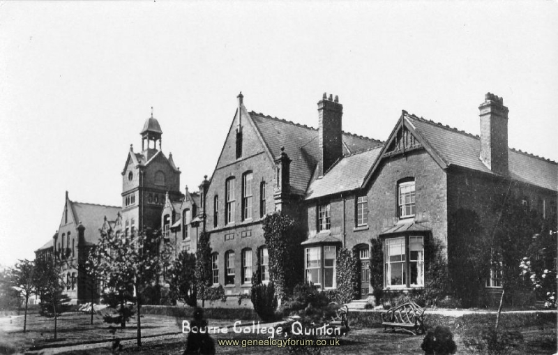 Oldbury - Quinton, Bourne College 1900's