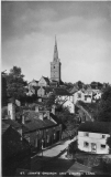 004a Halesowen -  St John's Church and Church Lane,  1900's