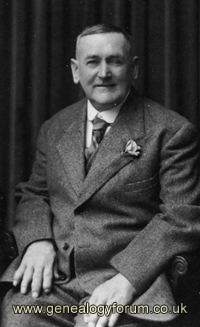 Thomas Wood of Oldbury, Worcs 1877-1949, photo taken in 1936
