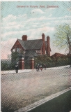 009c  Smethwick - Victoria Park Entrance  franked 4 August 1906