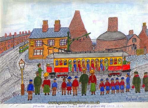 Light Railway 'Toast Rack' at Amblecote