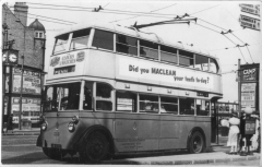 Wolverhampton - Trolley Bus to Penn 1937