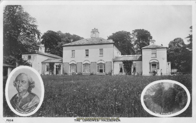 004a Halesowen -  The Leasowes  C1903