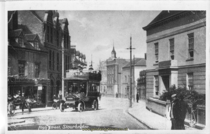 009c Stourbridge - High Street  1900's