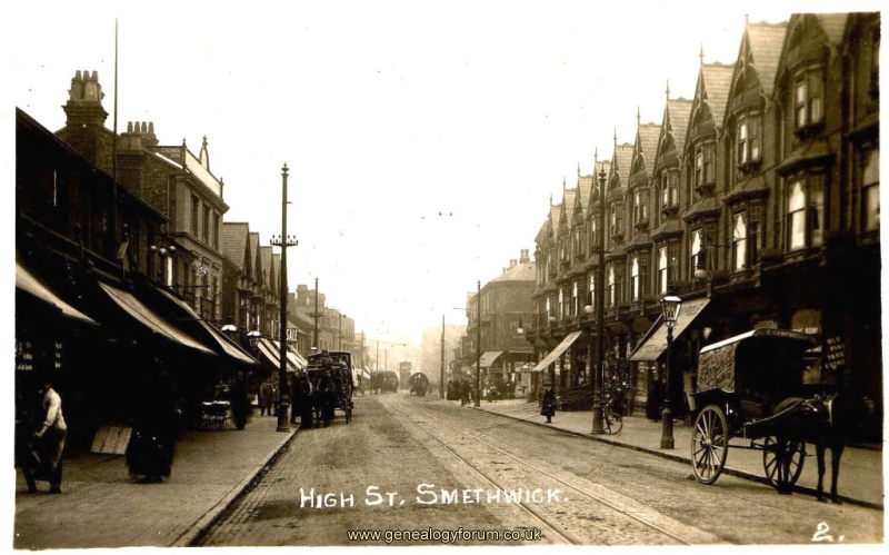 009c  Smethwick - High Street C1916