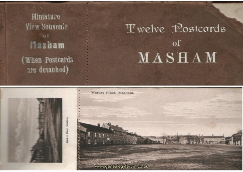 Souvenir of Masham, North Yorkshire