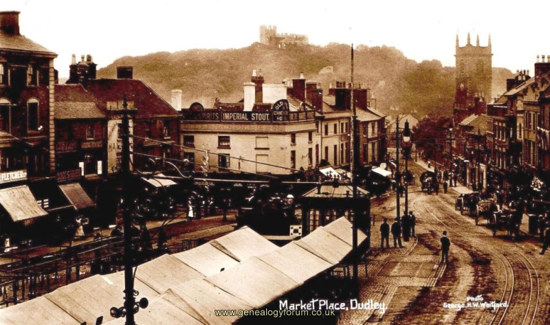 003d Dudley - Market Place  C1903