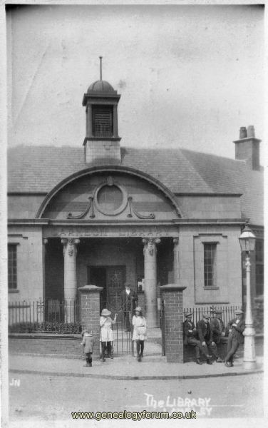 005c Langley - The Library 1930's?