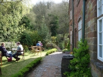005bb Kinver - Tea Garden, Rock House