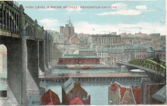 Newcastle On Tyne - High Level & Swing Bridges