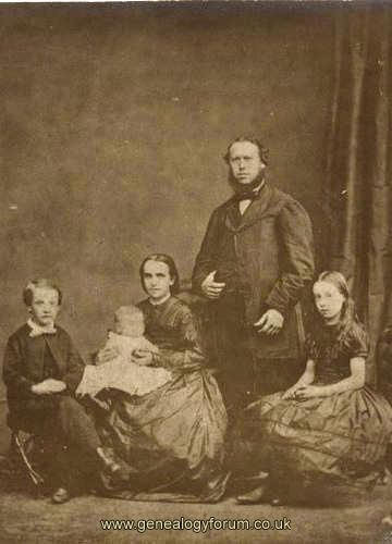 John Worton and Family, Cradley C1867