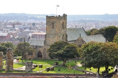 Scarborough - St Mary's  (Ann Bronte's  burial place)