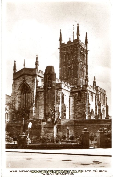 West Midlands, Wolverhampton War Memorial