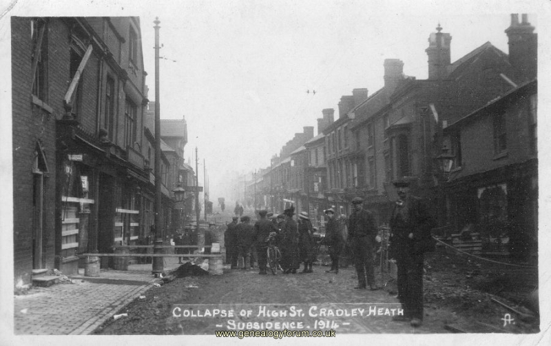 002b Cradley Heath - High Street (Subsidence 1914)