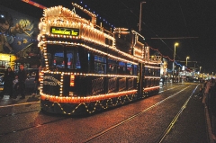 Blackpool - Illuminations  2010 - Fishing Boat Tram
