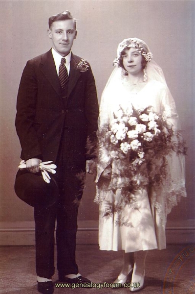 Ernest Griffiths & Annie Green Bentley 1930