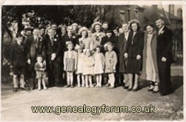 Ivy Salt and Albert Moore 25 March 1950 - St Matthew, Tipton, Staffordshire