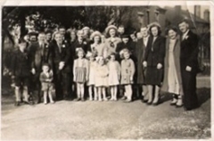Ivy Salt and Albert Moore 25 March 1950 - St Matthew, Tipton, Staffordshire
