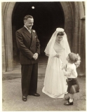 Anne Haines wedding, in the mid/late 1950s