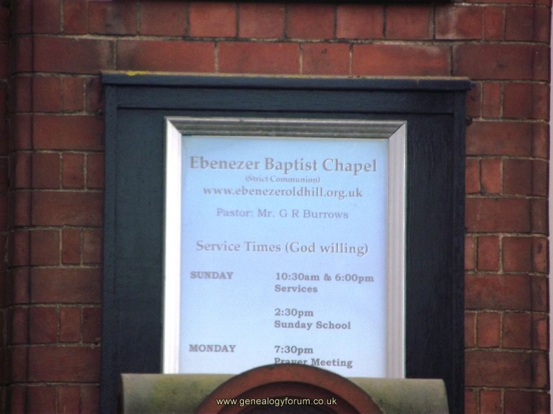 Old Hill - Ebenezer Baptist Chapel (2011)