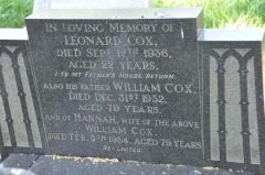 Cox - William, Hannah & Son