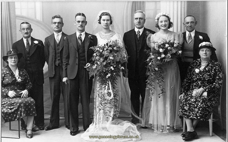 Albert Edward Messer - Edith Fieldhouse - Marriage - West Bromwich - 1939