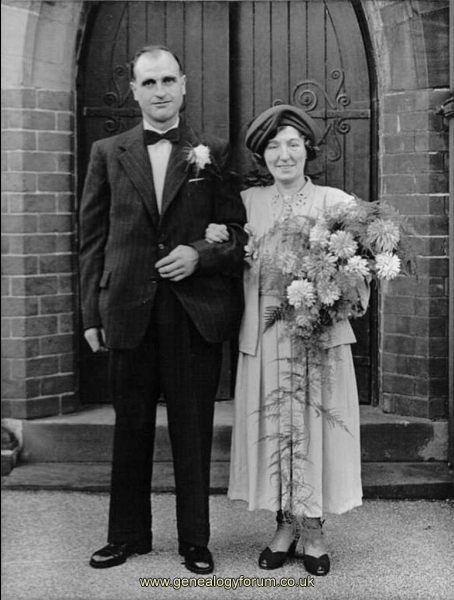 Samuel Horace Reginald Piggott - Nellie Cosnett - Marriage - Smethwick - 1949