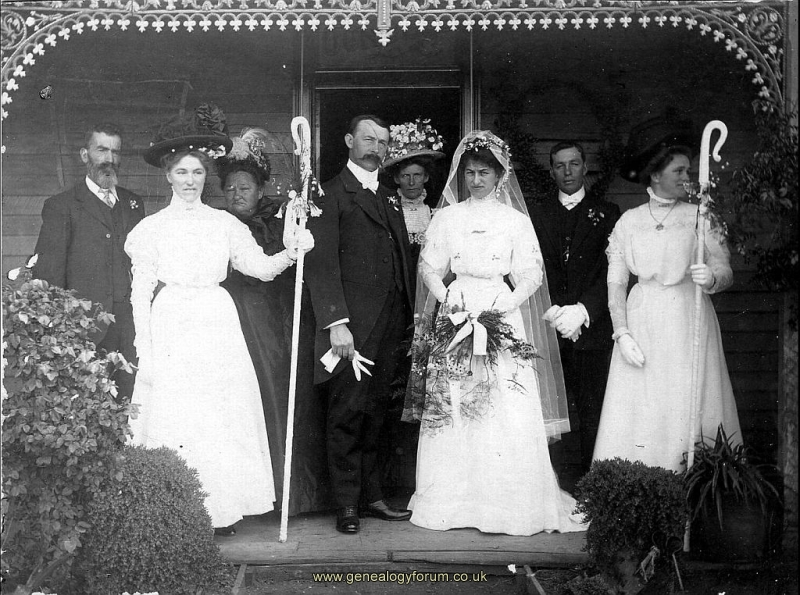 Elizabeth Jean Prentice - Richard Simons Lever - Marriage - Donald, Victoria, Australia - 1908