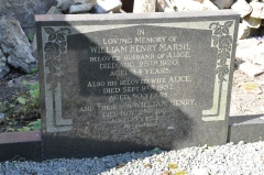 Marsh - William, Alice & son