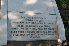 Taylor - Henry, Mary & son