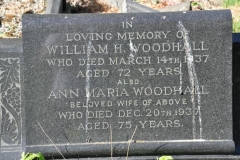 Woodhall - William, Ann Maria
